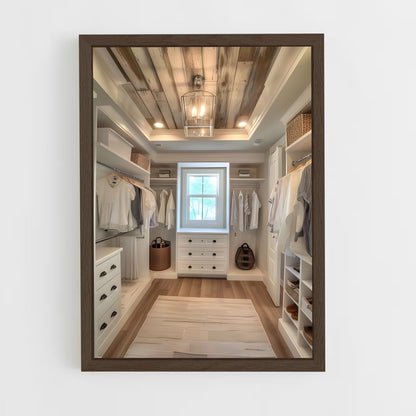ap-walk-in closet-18 cadre Bois foncé