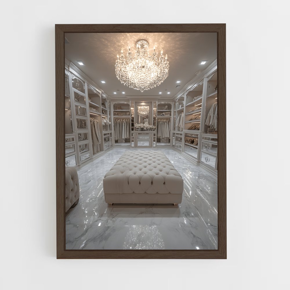 ap-walk-in closet-3 cadre Bois foncé