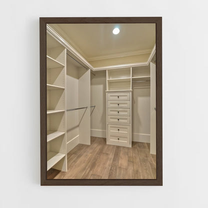 ap-walk-in closet-5 cadre Bois foncé