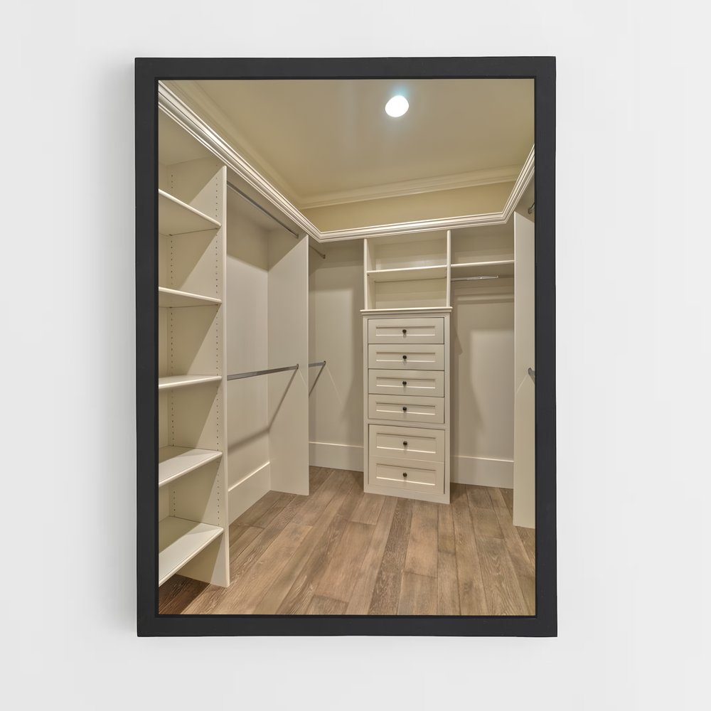 ap-walk-in closet-5 cadre Noir