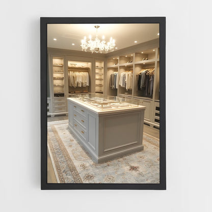ap-walk-in closet-6 cadre Noir