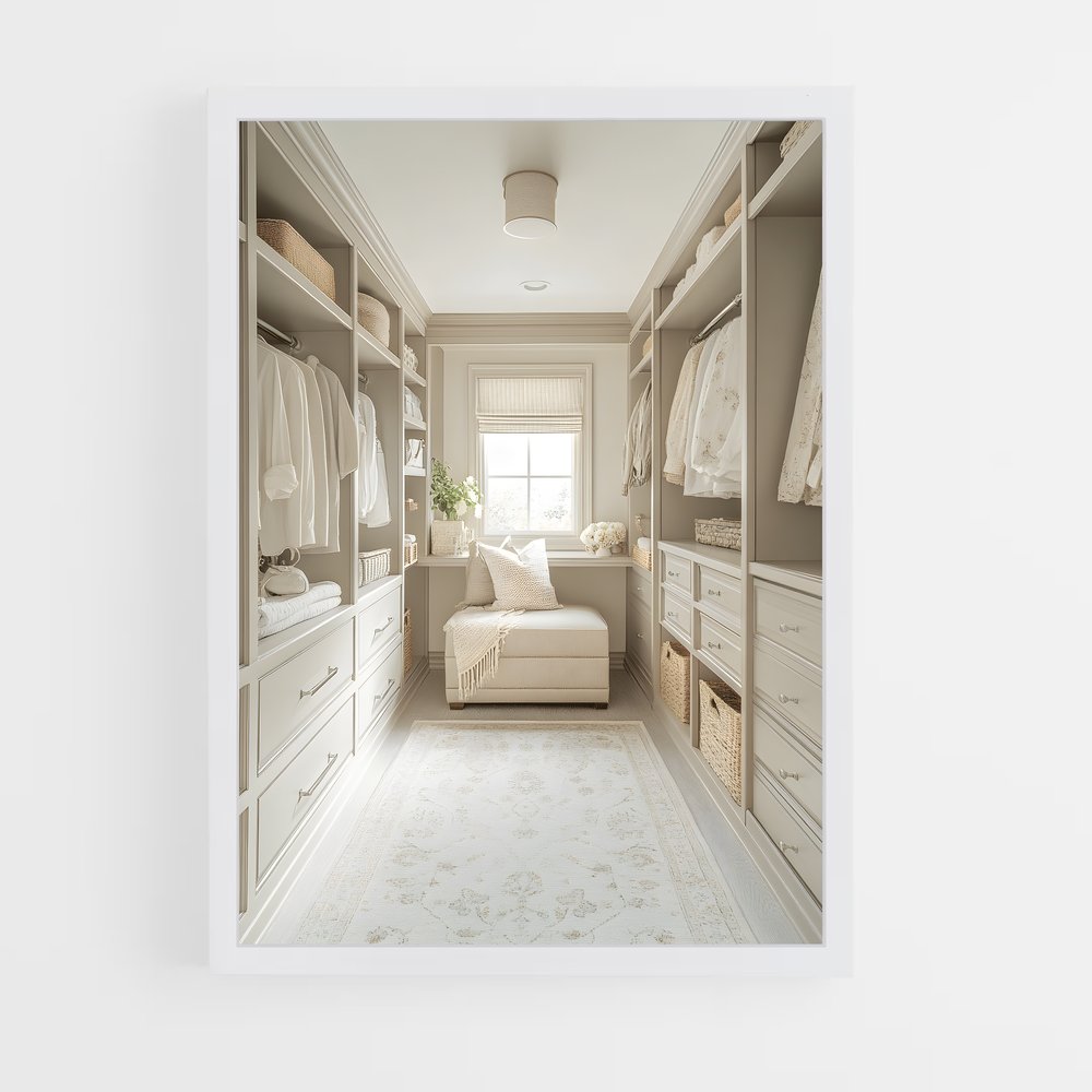 ap-walk-in closet-8 cadre Blanc