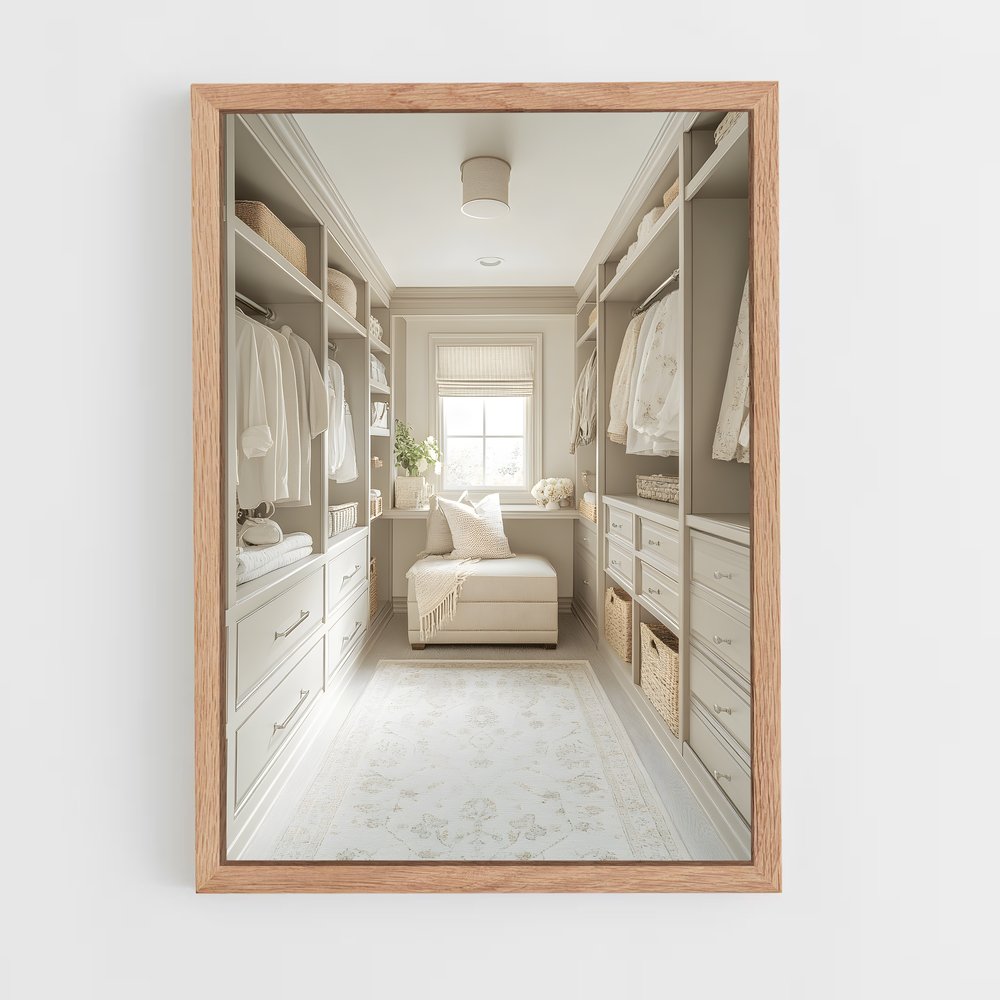 ap-walk-in closet-8 cadre Bois clair
