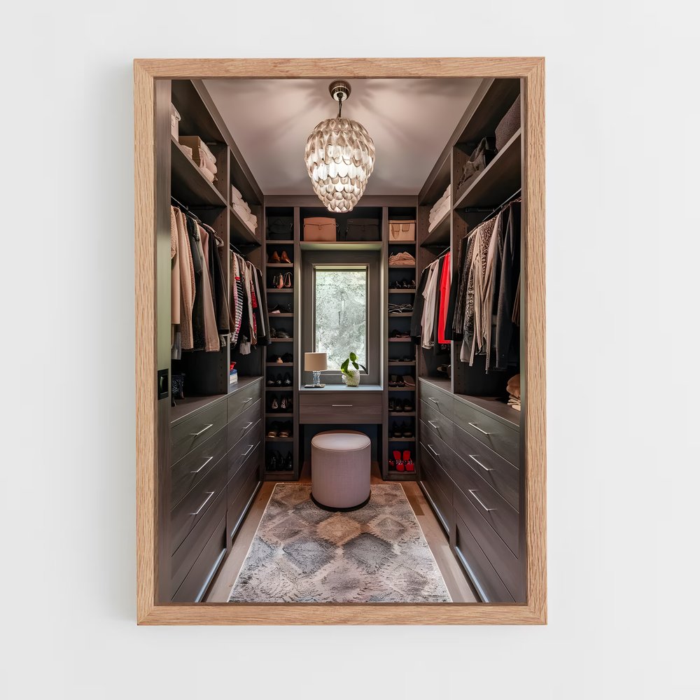 ap-walk-in closet-9 cadre Bois clair