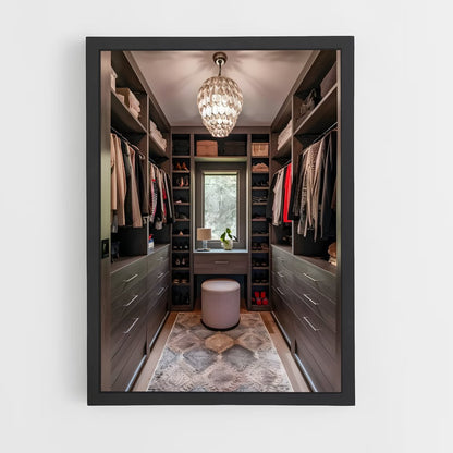 ap-walk-in closet-9 cadre Noir