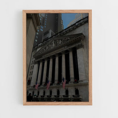 ap-wall street-2 cadre Bois clair