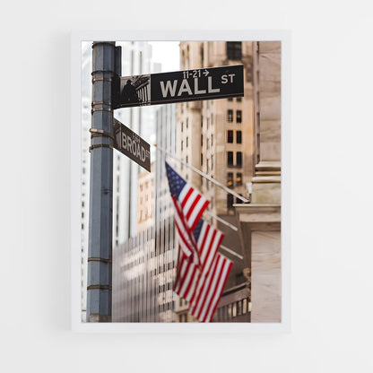 ap-wall street-4 cadre Blanc