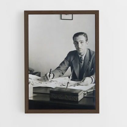 ap-walt disney-2 cadre Bois foncé