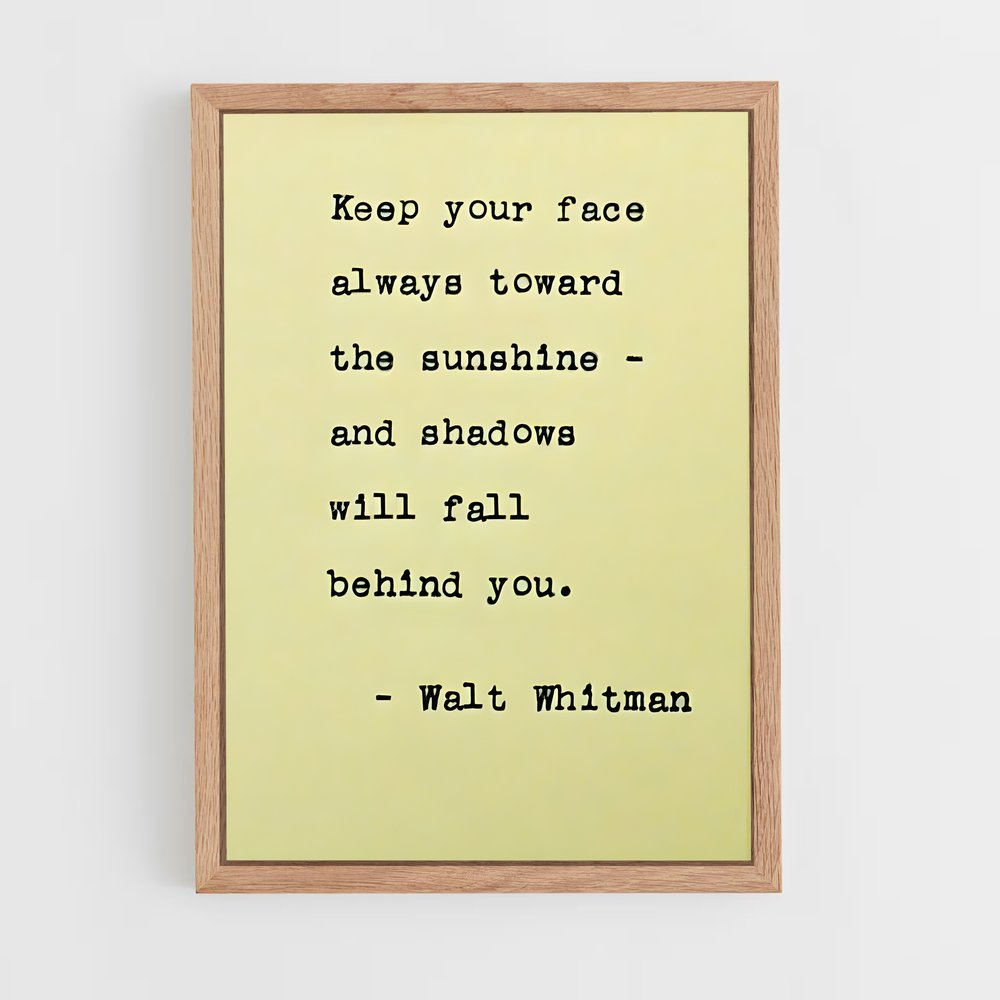 ap-walt whitman-2 cadre Bois clair