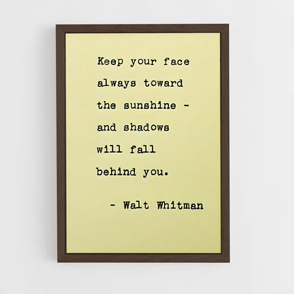 ap-walt whitman-2 cadre Bois foncé
