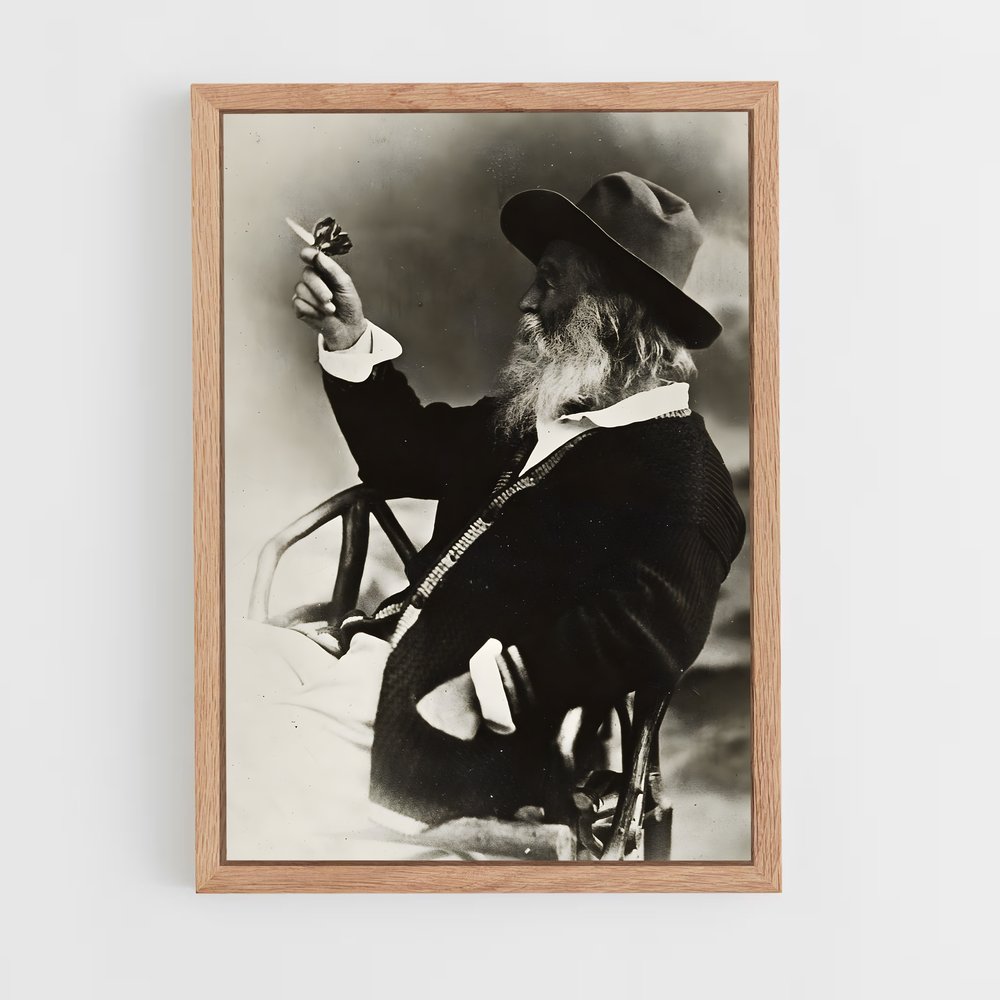 ap-walt whitman-4 cadre Bois clair