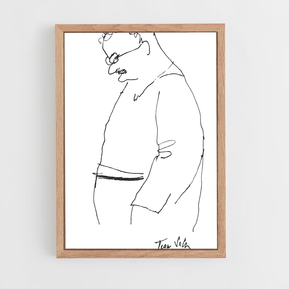 ap-walter benjamin-4 cadre Bois clair