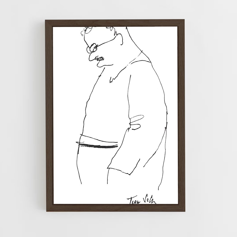 ap-walter benjamin-4 cadre Bois foncé