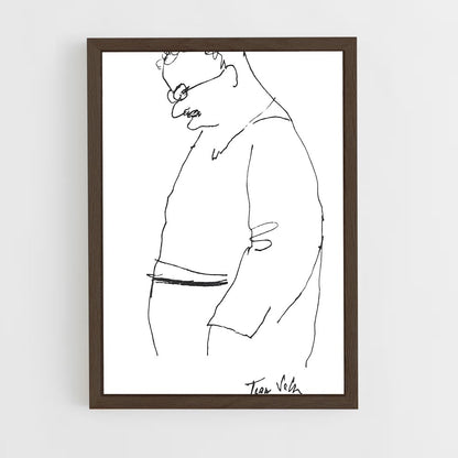 ap-walter benjamin-4 cadre Bois foncé