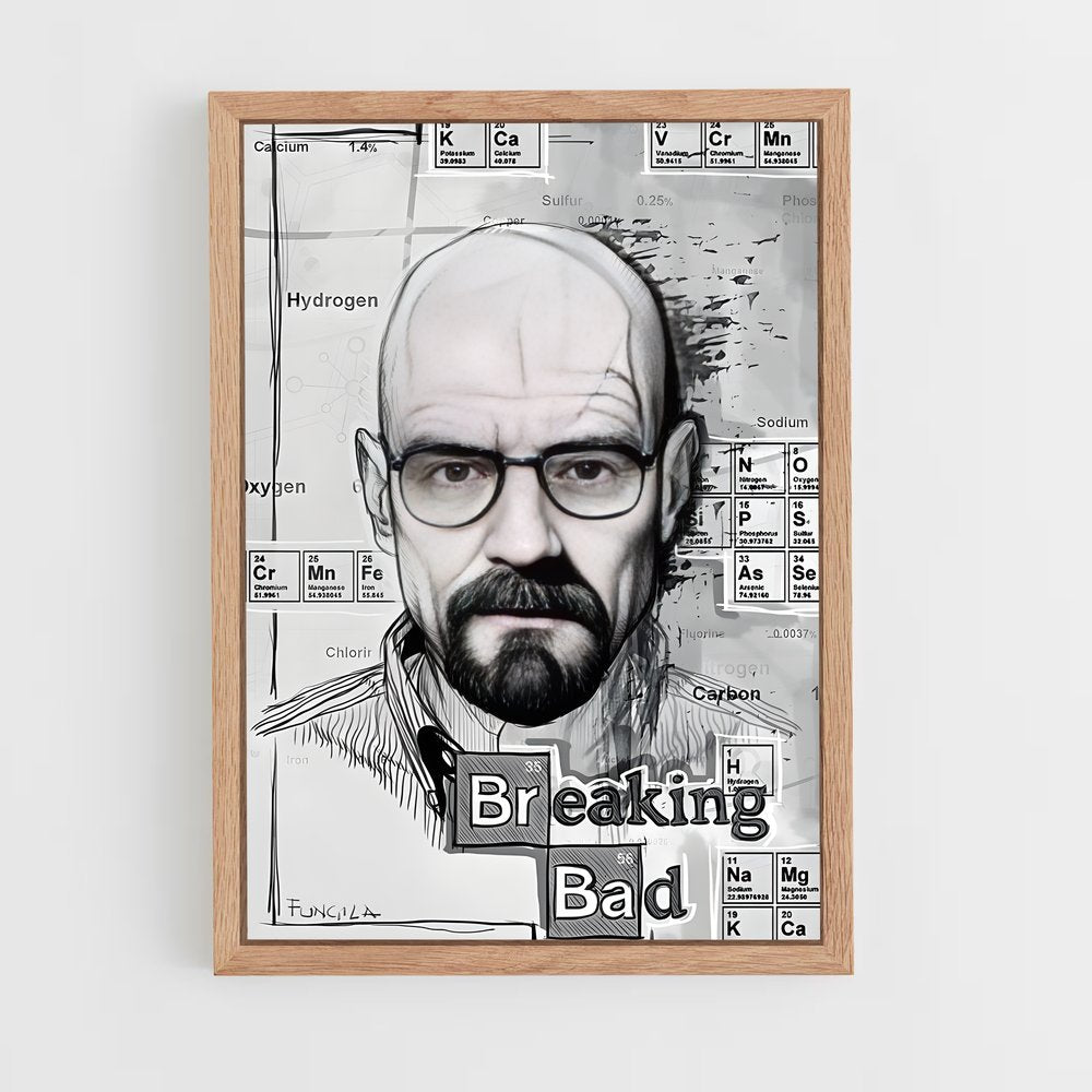 ap-walter white-2 cadre Bois clair