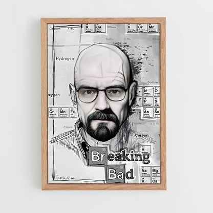 ap-walter white-2 cadre Bois clair