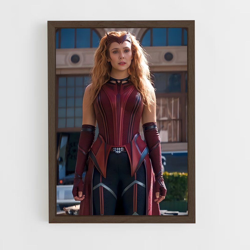 ap-wanda maximoff-7 cadre Bois foncé