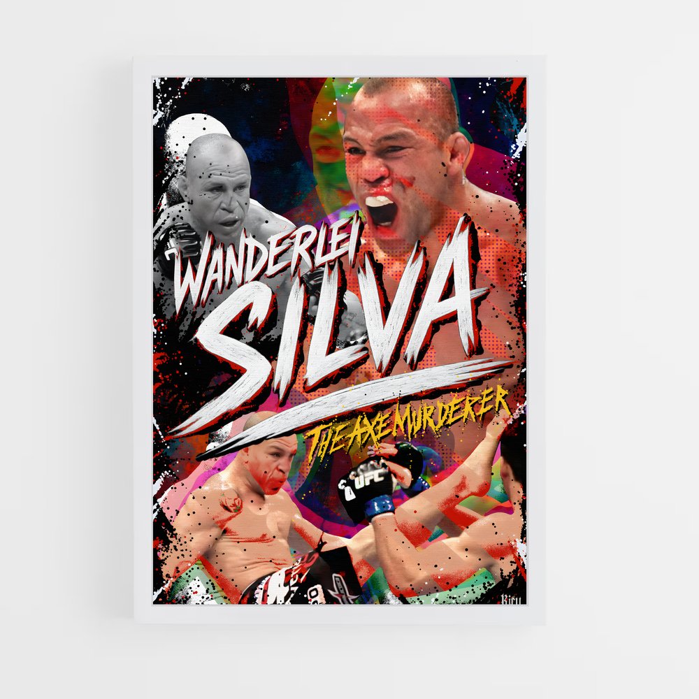 ap-wanderlei silva-3 cadre Blanc