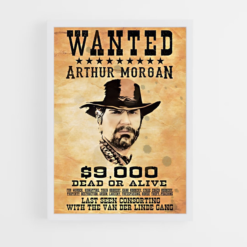 ap-wanted poster-3 cadre Blanc