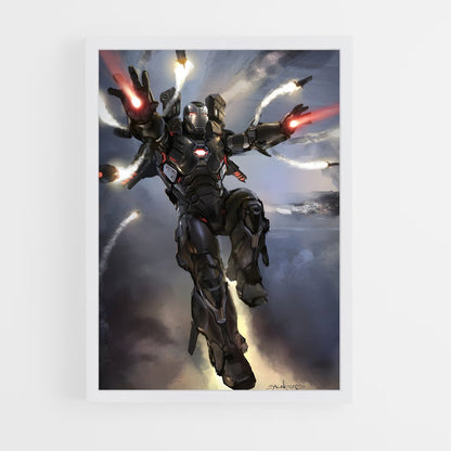 ap-war machine-1 cadre Blanc