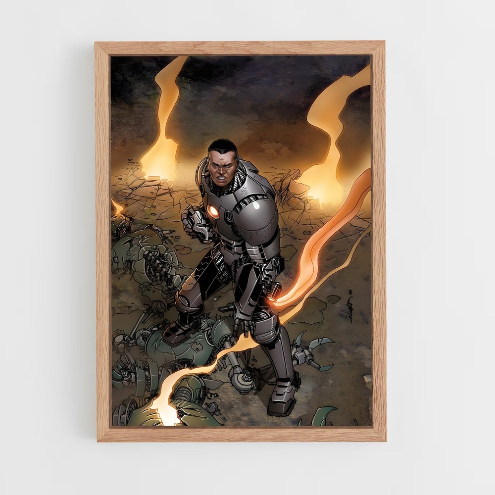 ap-war machine-10 cadre Bois clair