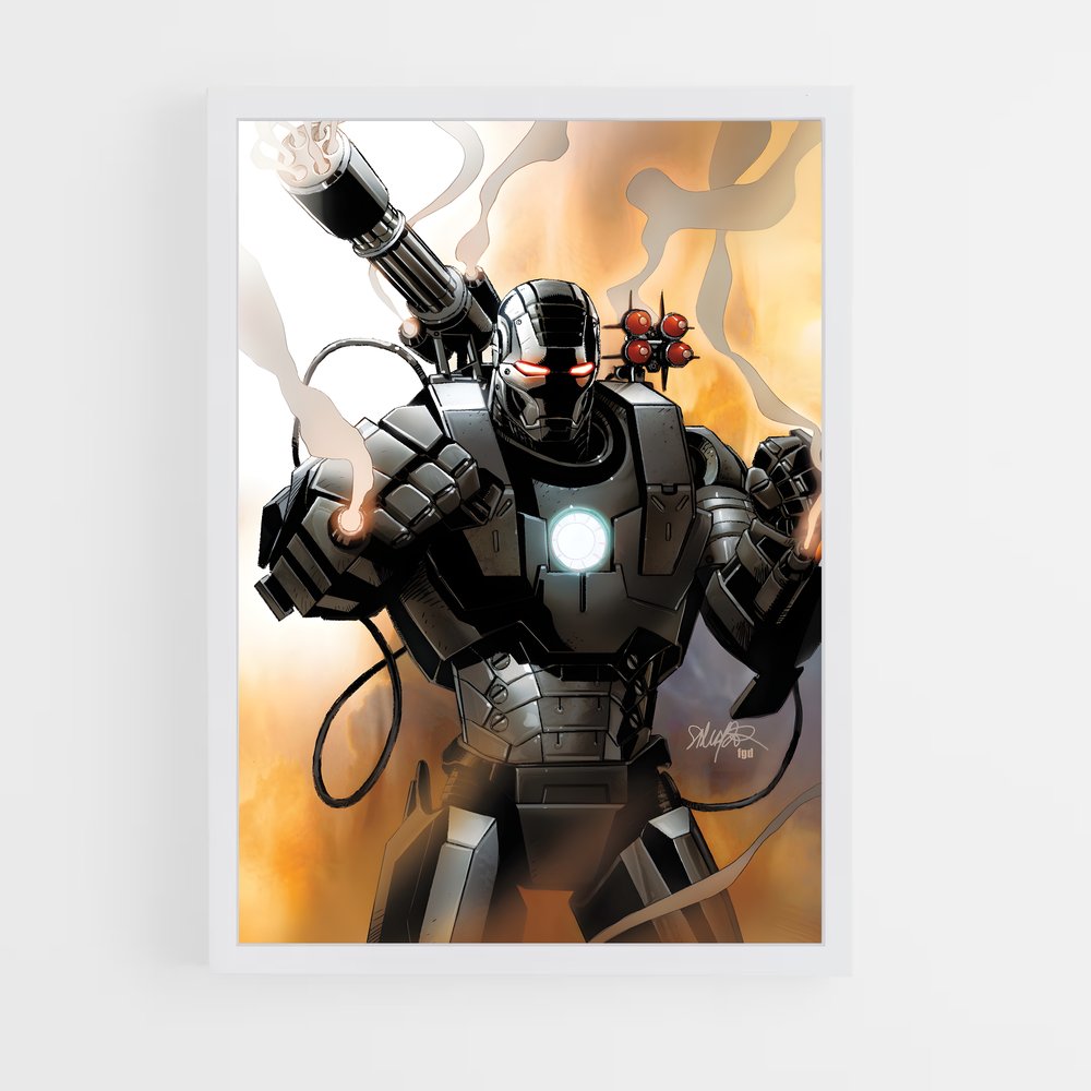 ap-war machine-2 cadre Blanc