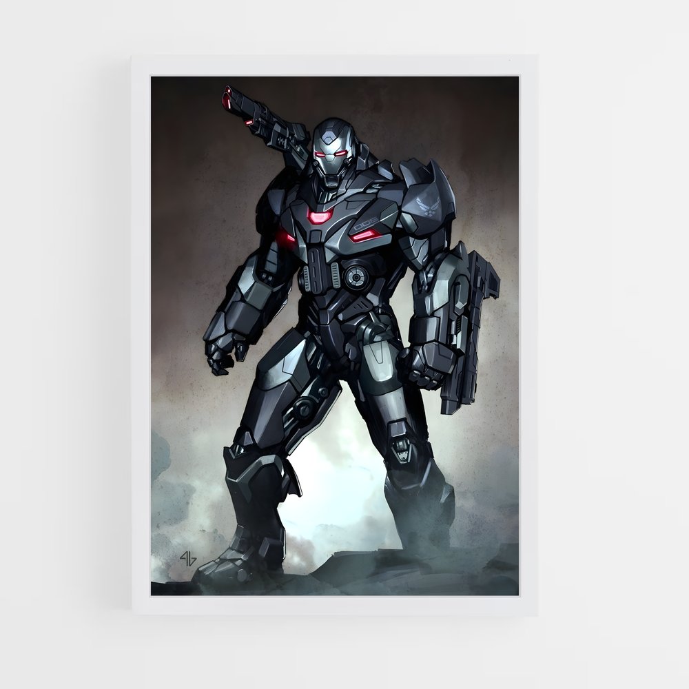 ap-war machine-3 cadre Blanc
