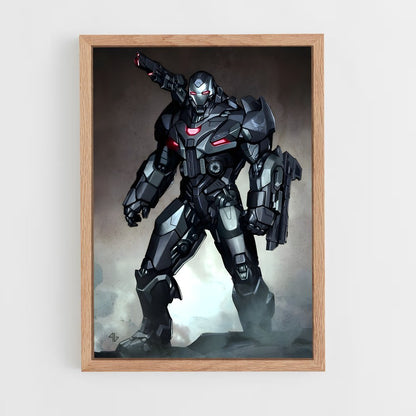 ap-war machine-3 cadre Bois clair