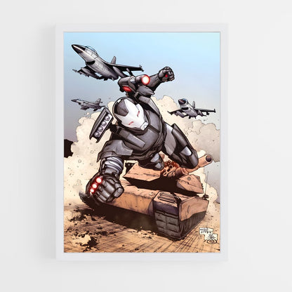 ap-war machine-5 cadre Blanc