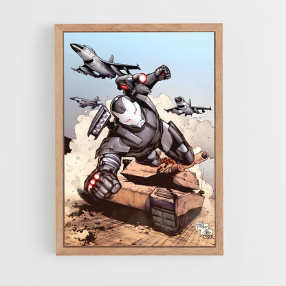 ap-war machine-5 cadre Bois clair