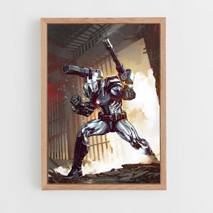 ap-war machine-9 cadre Bois clair