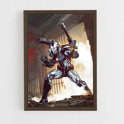 ap-war machine-9 cadre Bois foncé
