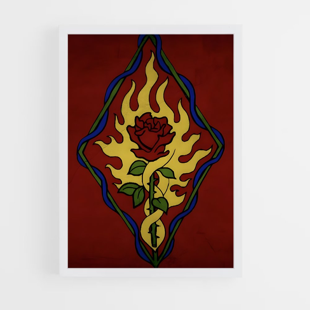 ap-war of roses-1 cadre Blanc