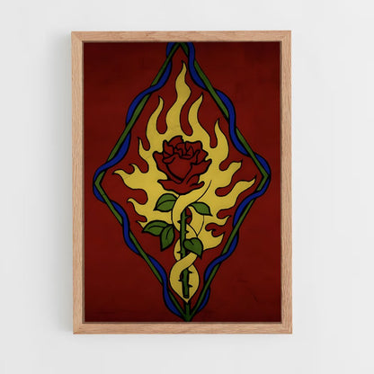 ap-war of roses-1 cadre Bois clair