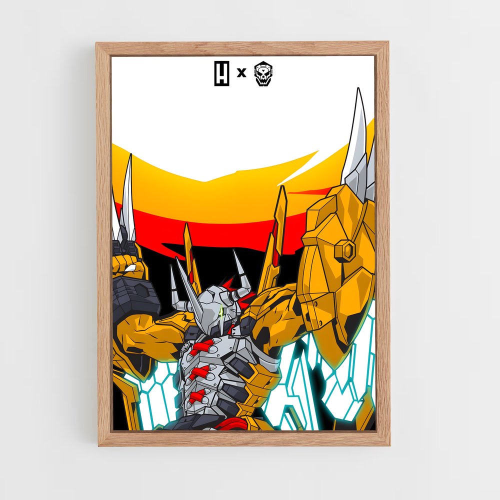 ap-wargreymon-1 cadre Bois clair