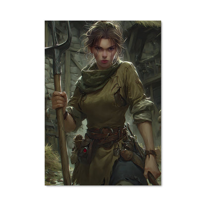 Poster La Guerrière Émeraude
