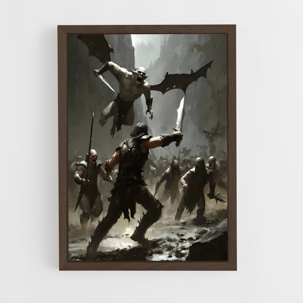 ap-warhammer fantasy-10 cadre Bois foncé