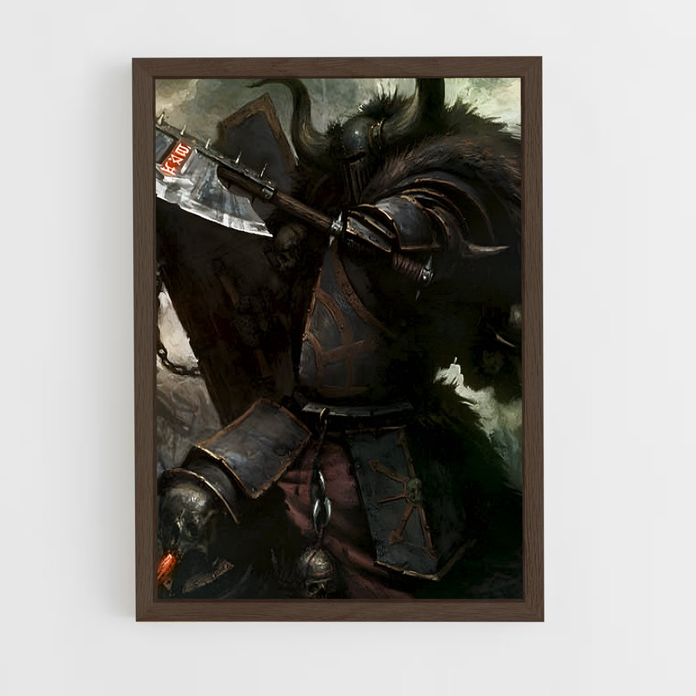 ap-warhammer fantasy-5 cadre Bois foncé