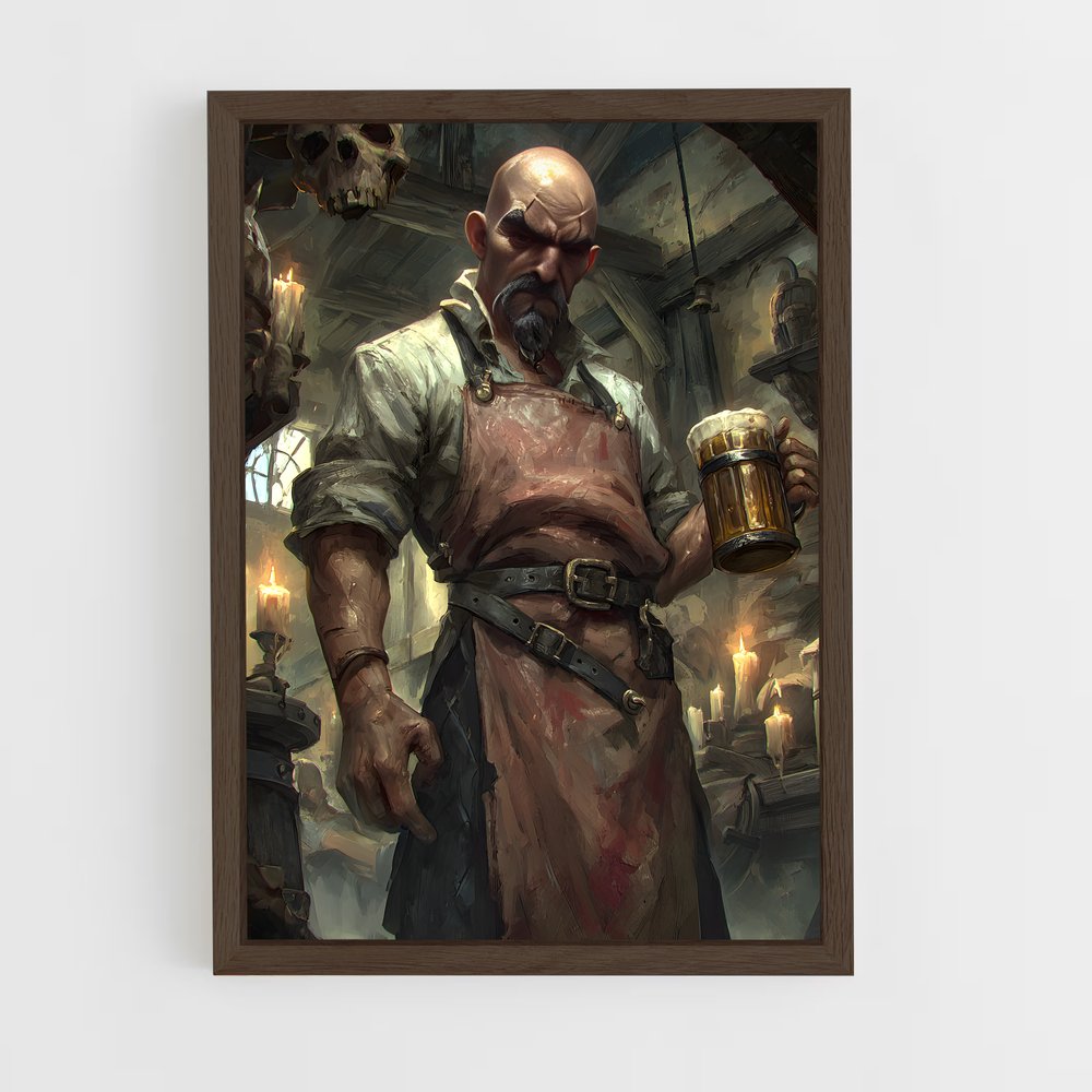ap-warhammer rpg-1 cadre Bois foncé
