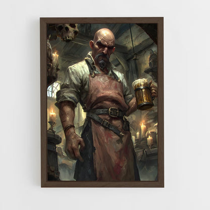 ap-warhammer rpg-1 cadre Bois foncé