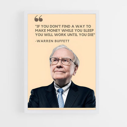 ap-warren buffett-1 cadre Blanc