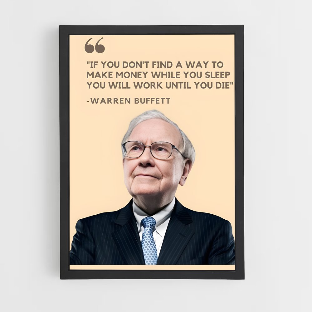 ap-warren buffett-1 cadre Noir