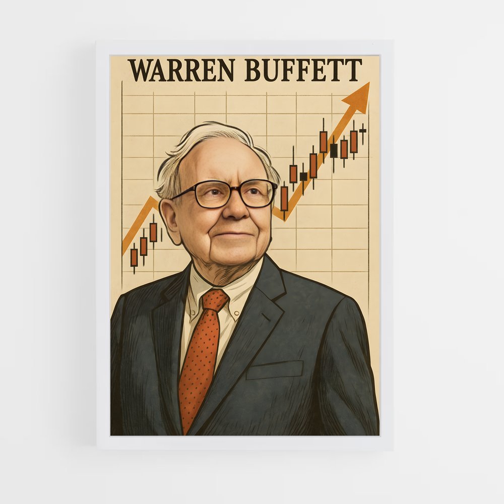 ap-warren buffett-2 cadre Blanc