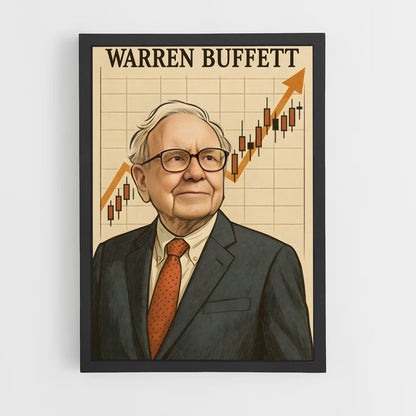 ap-warren buffett-2 cadre Noir