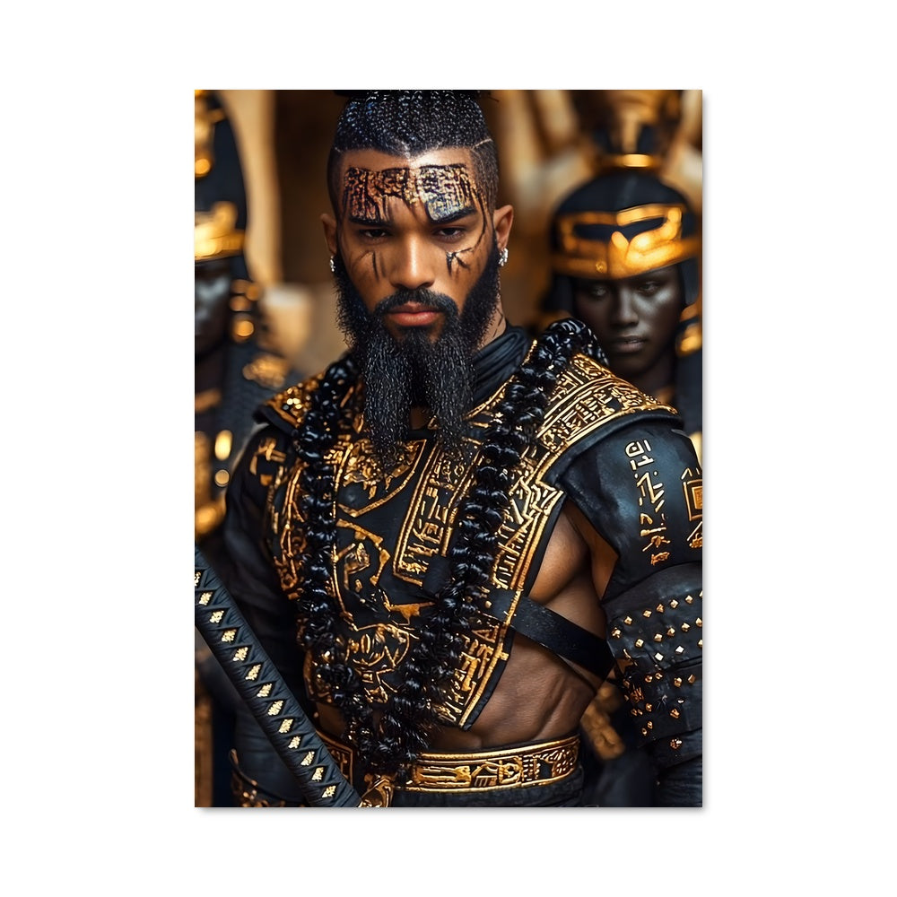 Poster Guerrier Doré