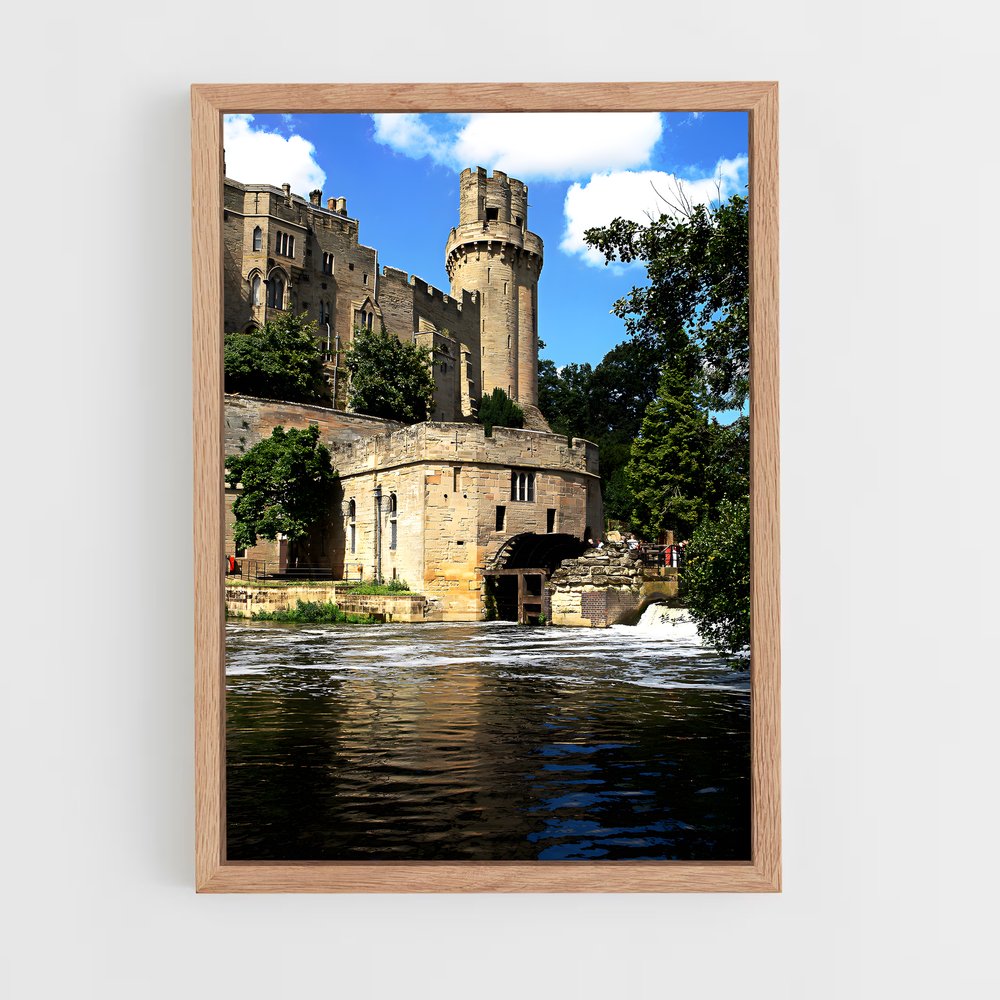 ap-warwick castle-5 cadre Bois clair