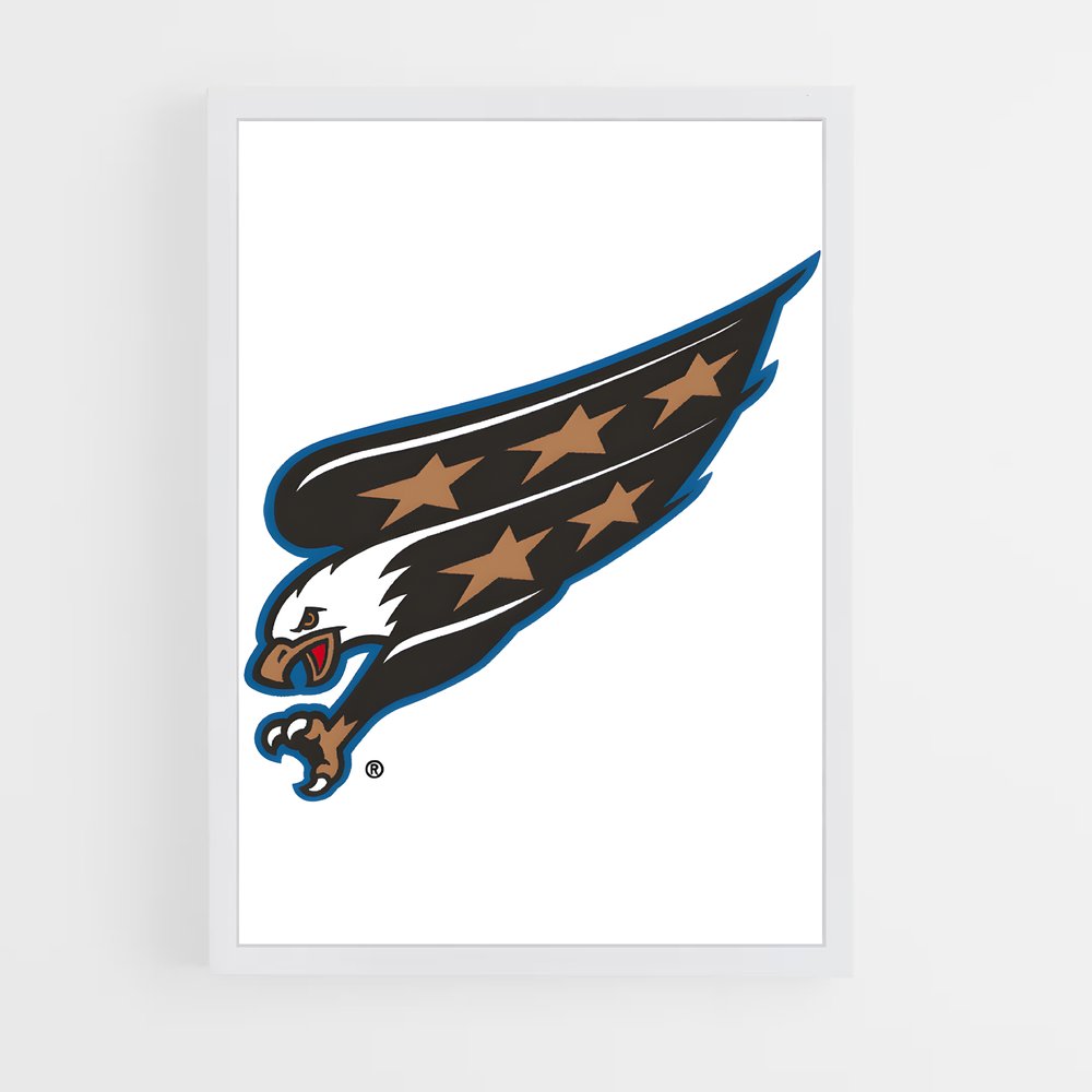 ap-washington capitals-4 cadre Blanc