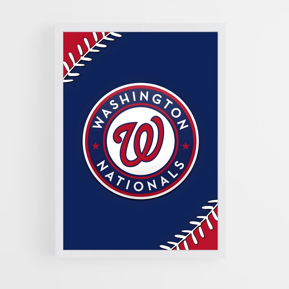 ap-washington nationals-1 cadre Blanc