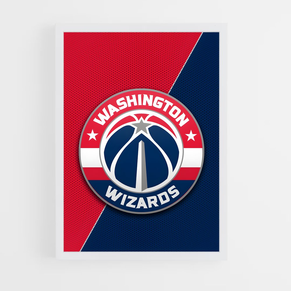 ap-washington wizards-2 cadre Blanc