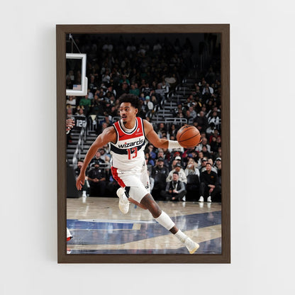 ap-washington wizards-4 cadre Bois foncé